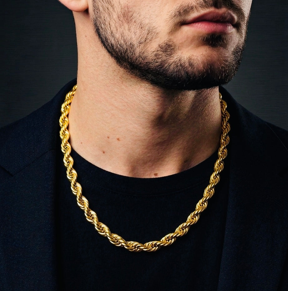 18K Gold Filled Rope Chain