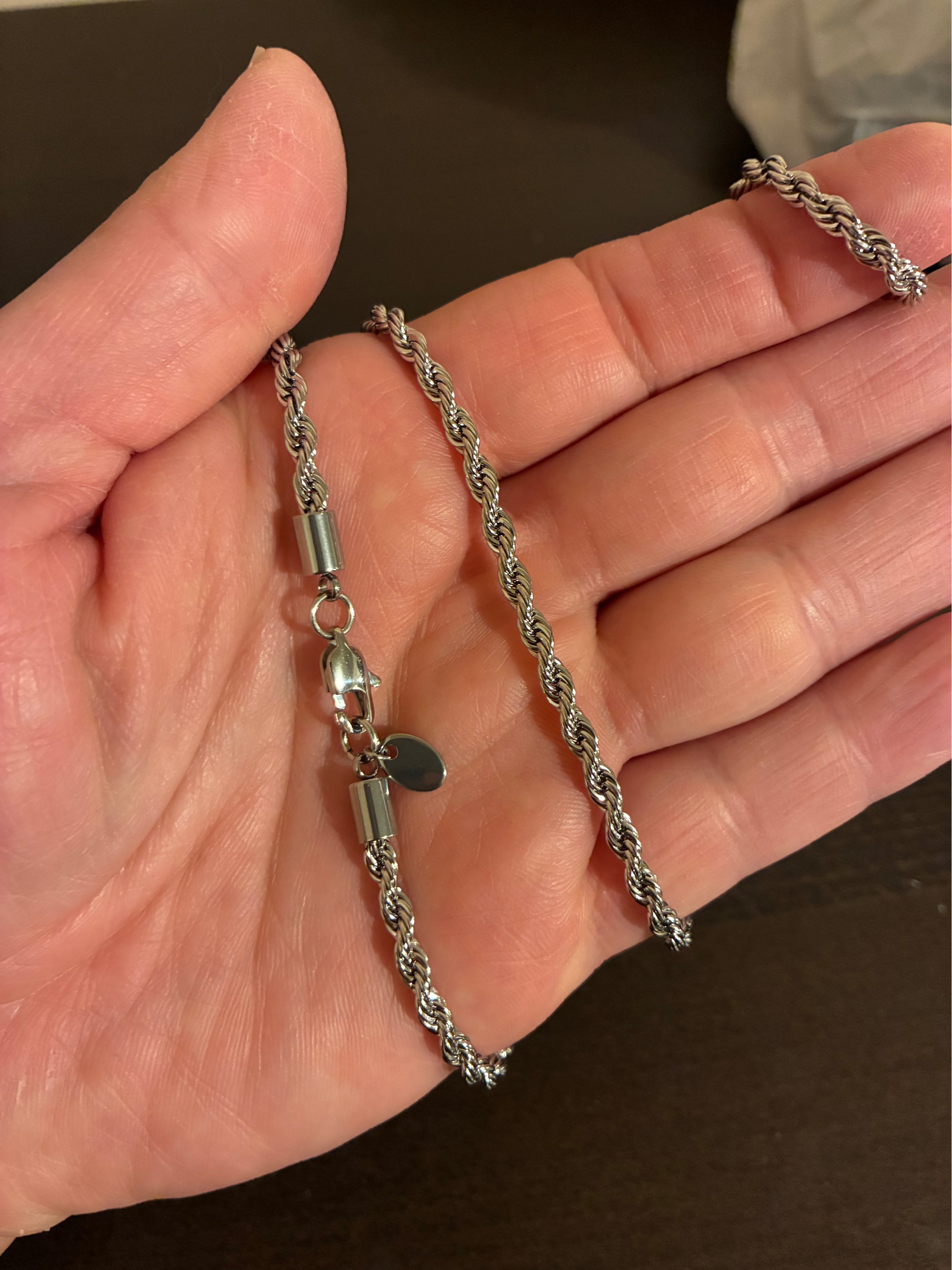 18K Gold Filled Rope Chain