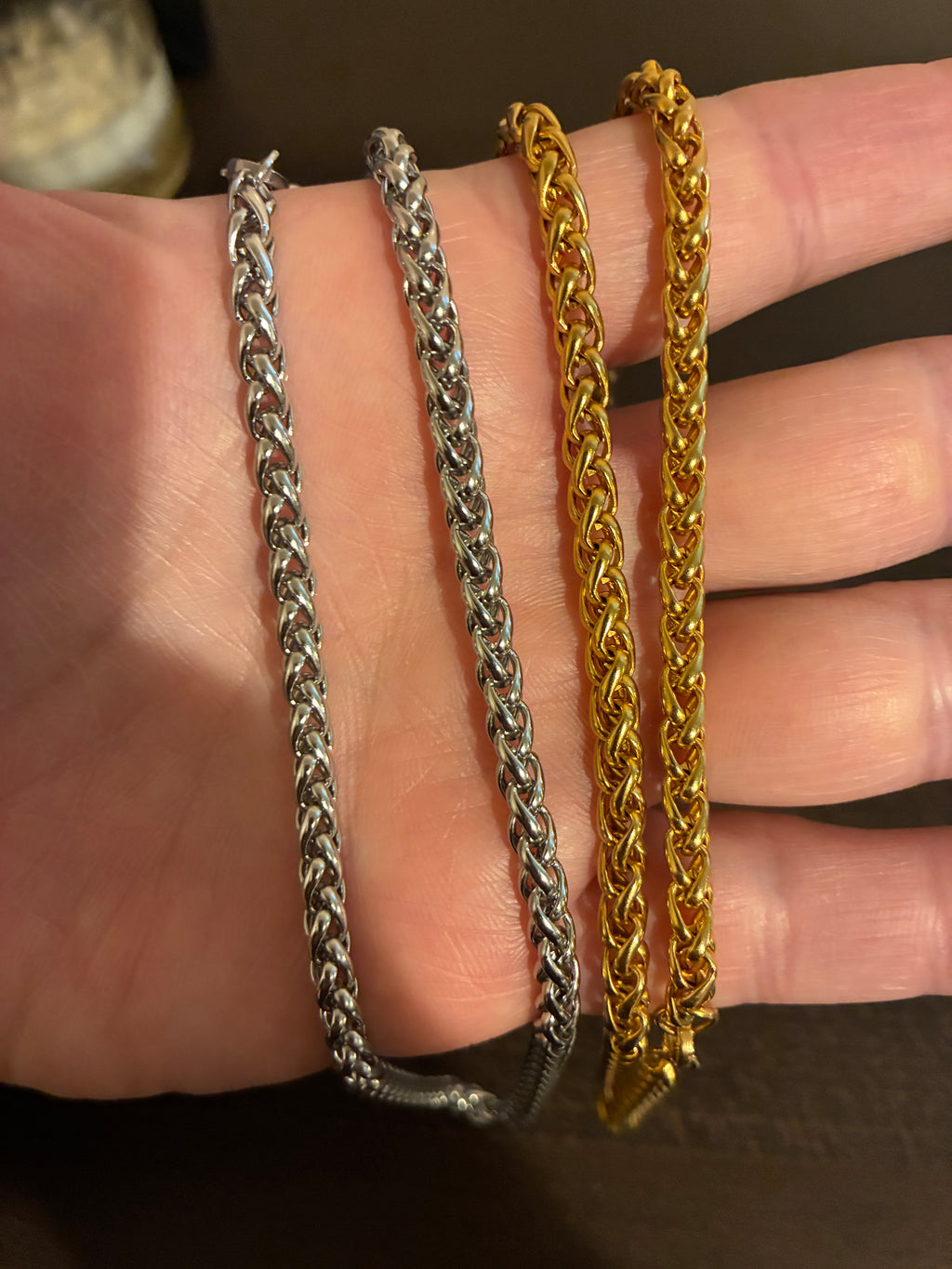 5mm Franco Wheat Chain