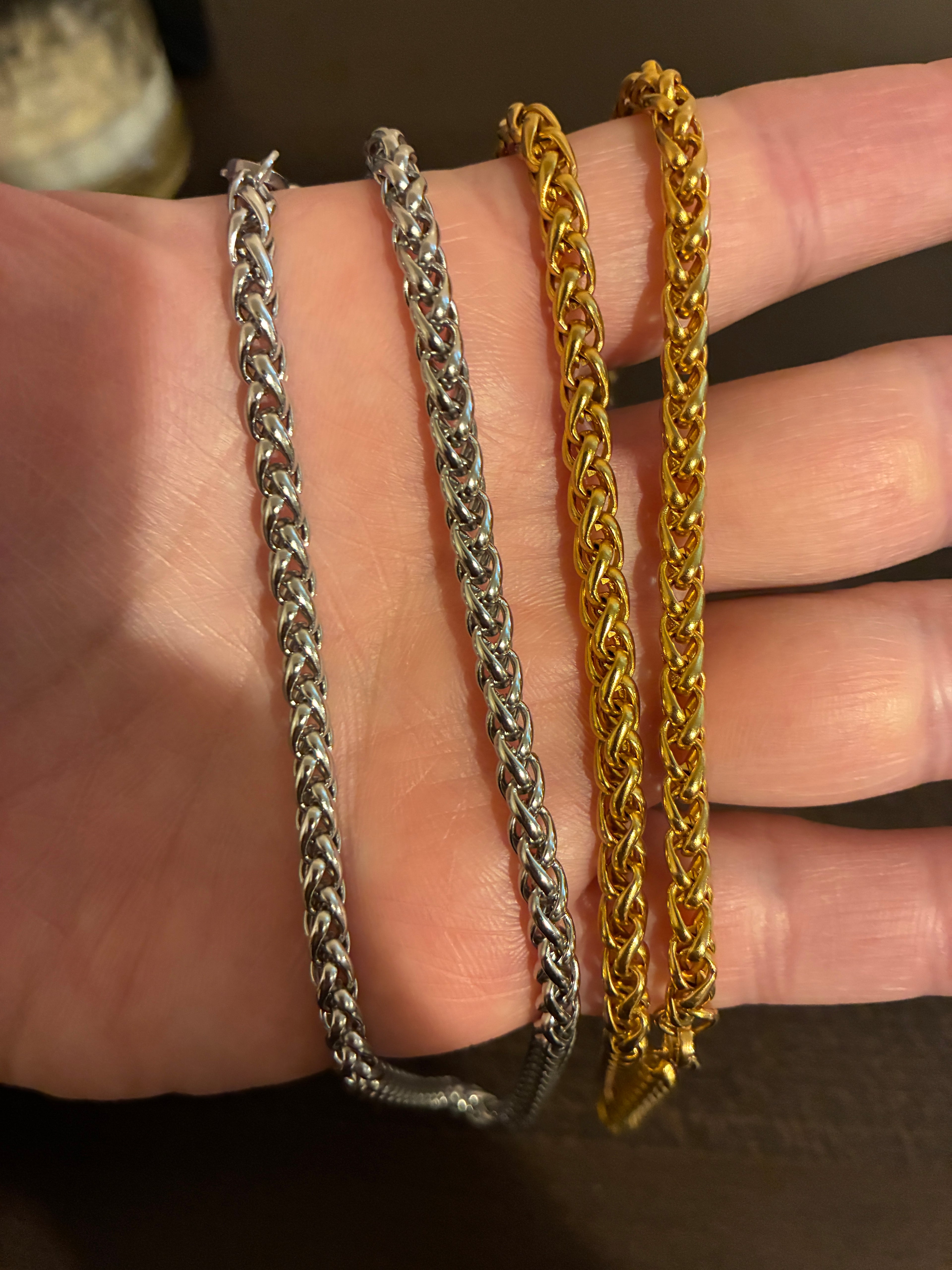 5mm Franco Wheat Chain