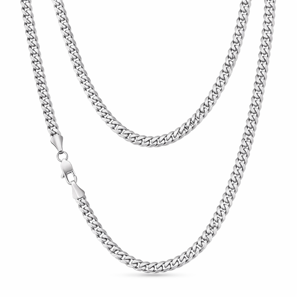 18K Gold Filled Cuban Chain, 22 inch 6mm